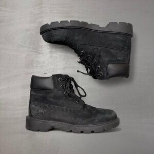 Black Timberland Boot Lace Up‎ Sneakers Boys Size 1
